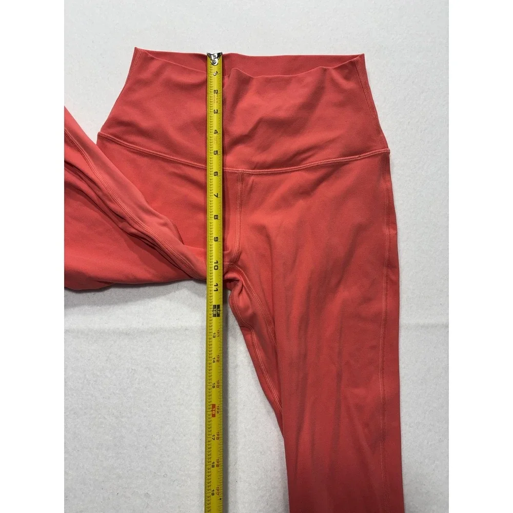 Lululemon Leggings Womens XS Red High Rise 26